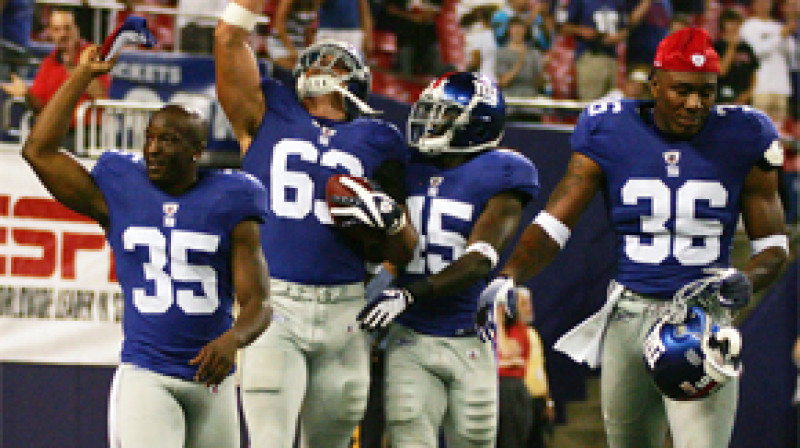 Ņujorkas "Giants"
Foto: AFP