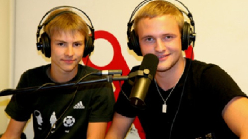 Reinis Groskops un Roberts Vīksne 
Foto: fsmetta.lv