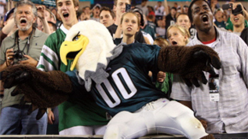 Filadelfijas "Eagles" līdzjutēji
Foto: AFP