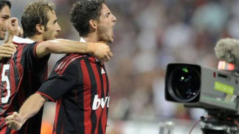 "Milan" atkal spēlēs Čempionu līgā
Foto: AFP