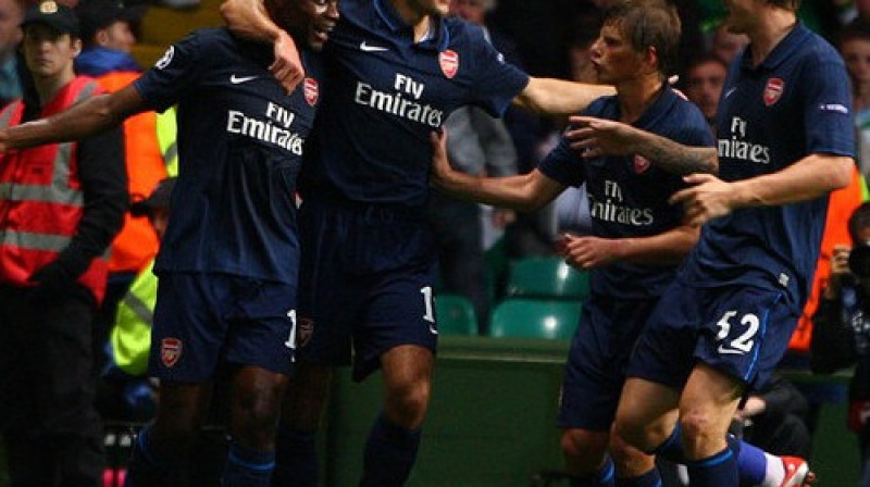 "Arsenal" uzvar Glāzgovā
Foto: Andrew Milligan/Scanpix