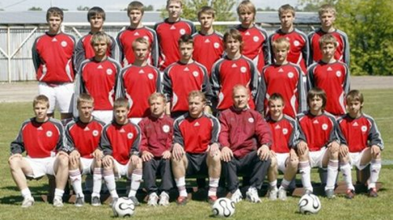 Latvijas U-17 izlase
Foto: LFF