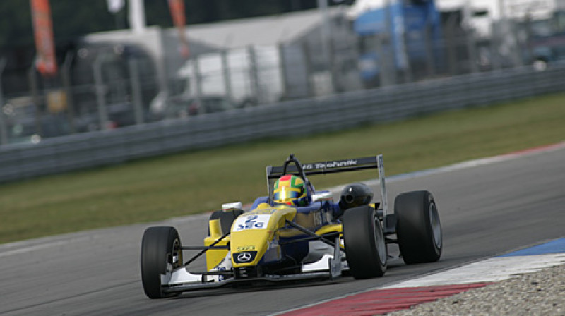 Haralds Šlēgelmilhs "HS Technik" komandā
Foto: www.formel3.de