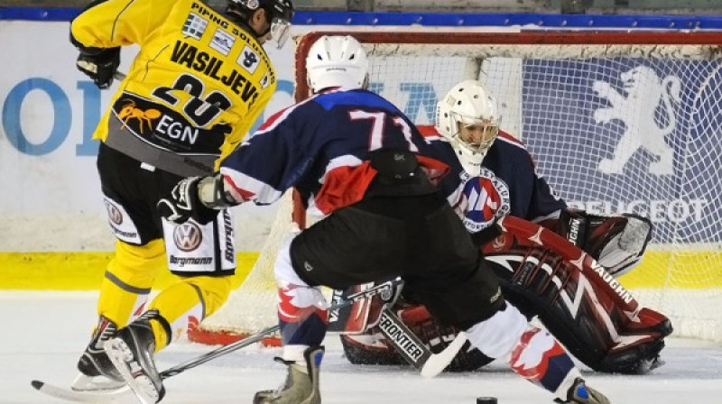 Herberts Vasiļjevs pret "Liepājas Metalurgu"
Foto: www.e-hokej.pl