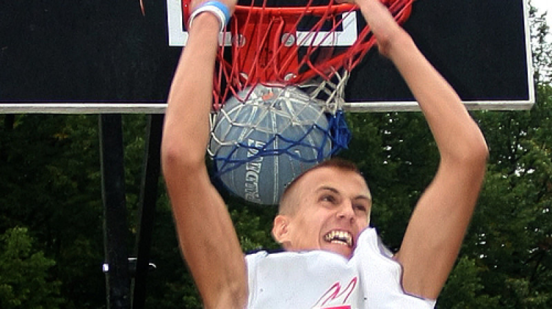 Haralds Kārlis uzvar "Streetbasket Extreme"
Foto: Renārs Buivids