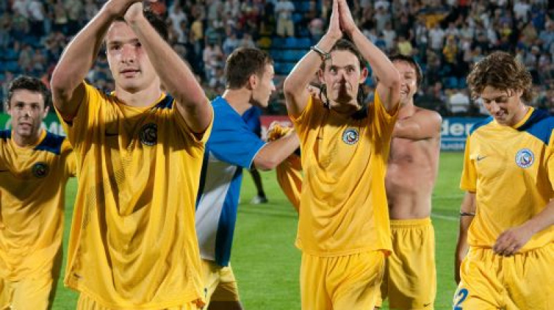 "Rostov" gavilē pēc uzvaras
Foto: RIA Novosti