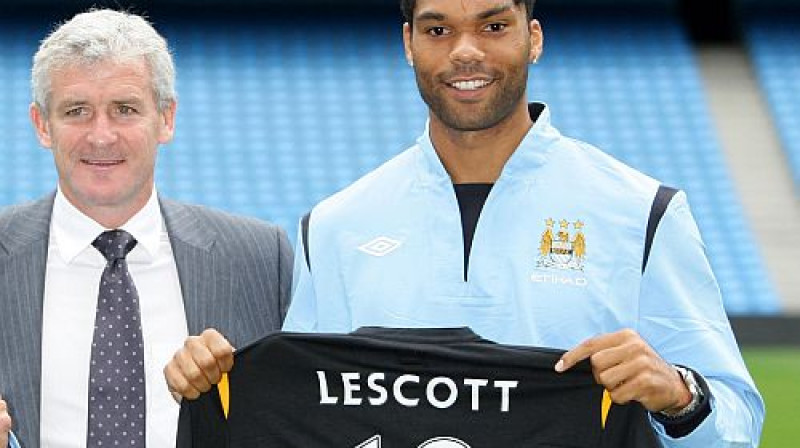 Marks Hjūzs un Džoleons Leskots
Foto: AP