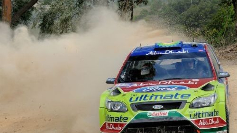 Jari-Mati Latvala Austrālijas rallijā
Foto: AP