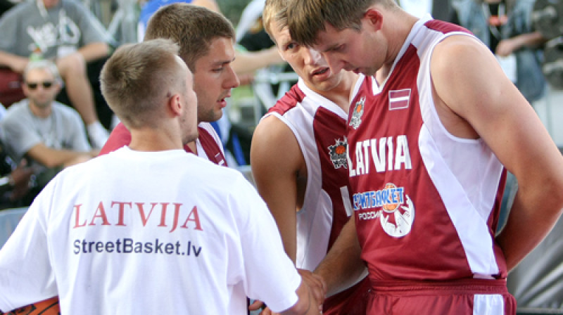 Latvijas ielu basketbola izlase
Foto: Renārs Buivids