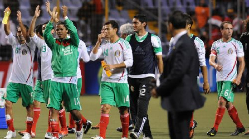 Meksikas izlase
Foto: AFP