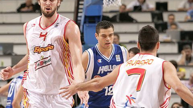 Pasaules čempione Spānija trīs kvalifikācijas kārtas spēlēs izcīnījusi tikai vienu uzvaru
Foto: EuroBasket2009.org