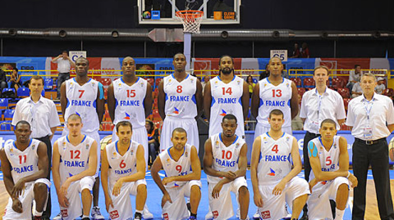 Francijas valstsvienība
Foto: FIBA