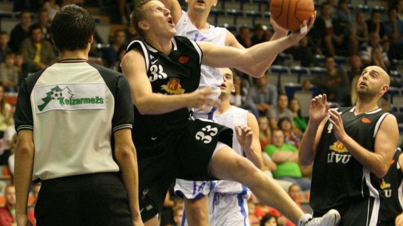 Mārtiņš Kravčenko uzbrukumā
Foto: Mārtiņš Sīlis