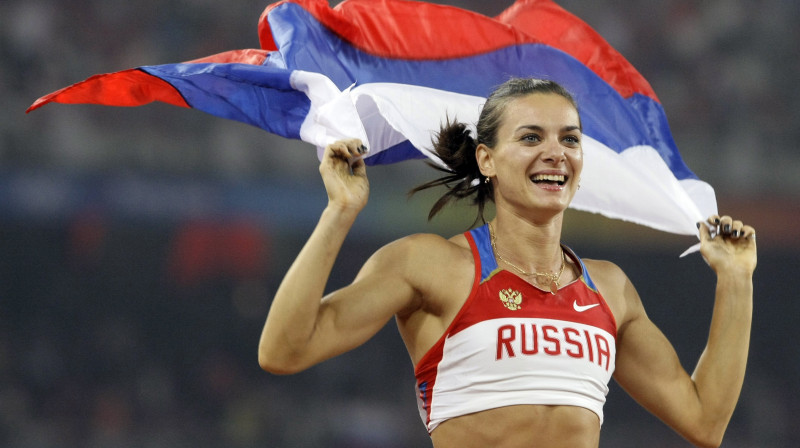 Jeļena Isinbajeva
Foto: AP / Scanpix