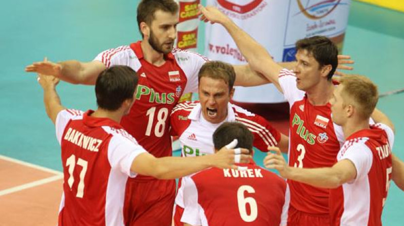 Eiropas čempioni poļi
Foto: www.cev.lu