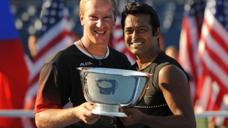 Lukašs Dluhijs un Leanders Paess
Foto: AFP