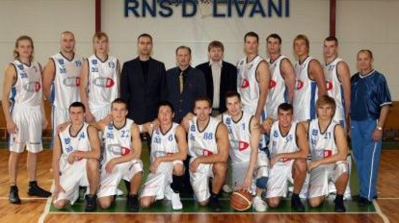 RNS-D/Līvāni 2009. gada pavasarī uzvarēja LBL otrās divīzijas turnīrā
Foto: Basket.lv