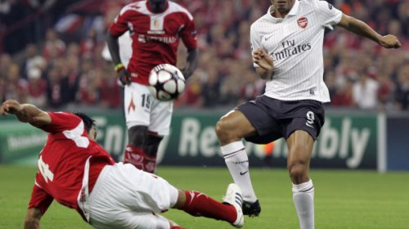 Uzvaras vārtus guva Eduardo (Nr.9)
Foto: AFP