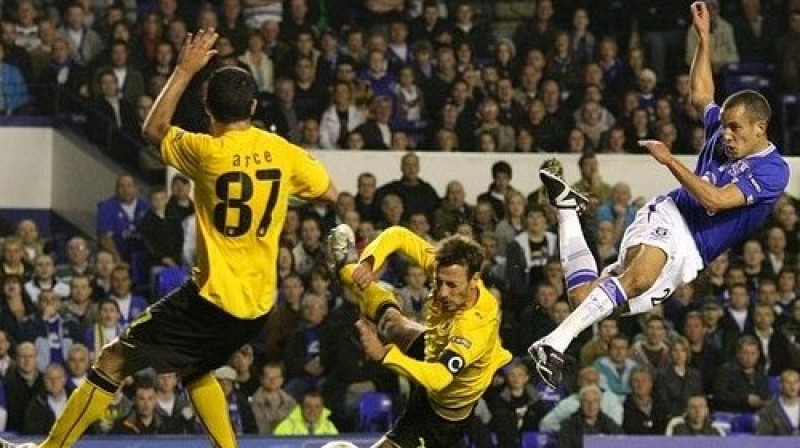 Grieķu "AEK" šodien nebija cerību pret "Everton"
Foto: PA Wire