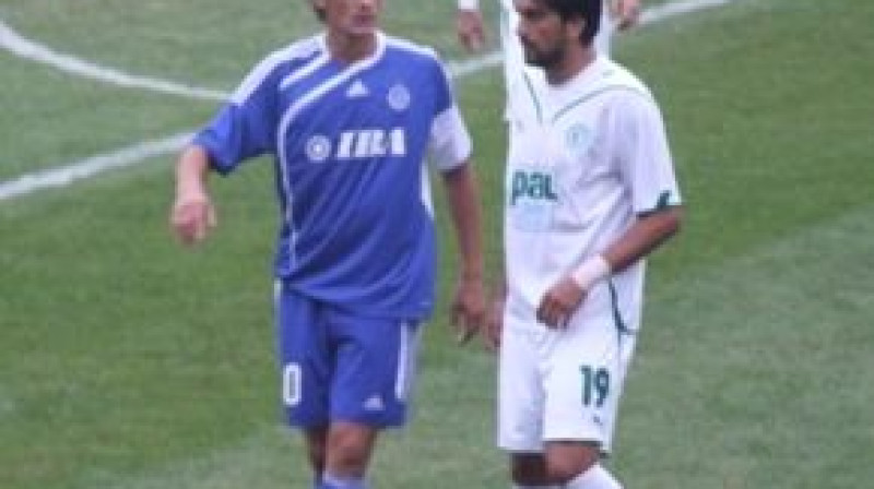 Ģirts Karlsons (pa kreisi) Baku "Inter"
Foto: www.inter.az