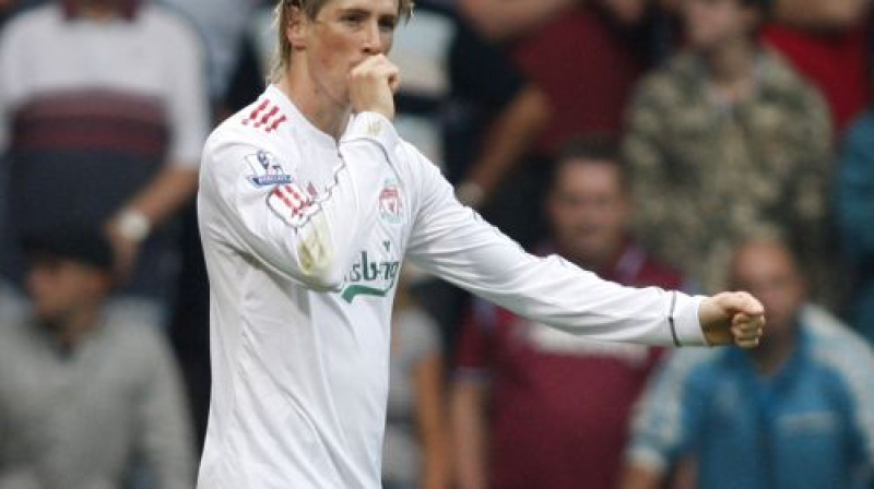 Divu vārtu autors Fernando Toress
Foto: AFP