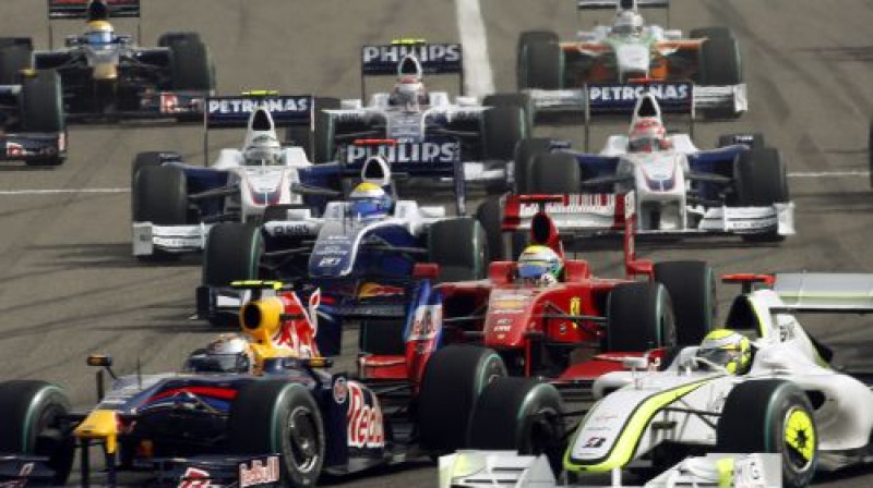 Šī gada starts Bahreinas F-1 posmā
Foto: AP