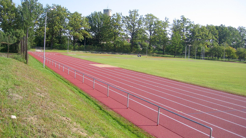 Atjaunotais Kokneses stadions gatavs sacensībām
Foto: Kokneses Sporta centrs