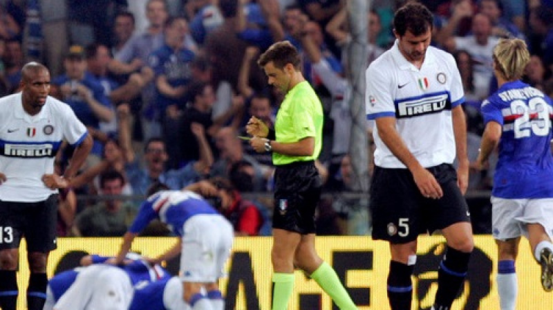 "Inter" pārdzīvo
Foto: AFP