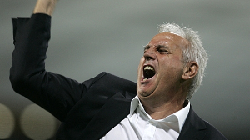 Bernāram Šalandesam ir iemesls priekam.
Foto: AP