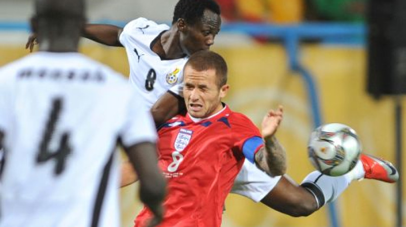 Gana ar uzvaru pār Angliju nodrošināja vietu otrajā kārtā
Foto: AFP