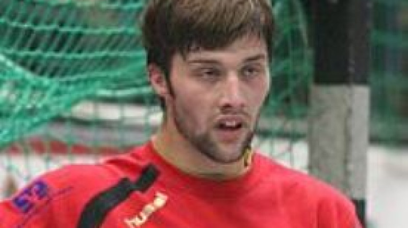 Raimonds Šteins pēc vairāk nekā pusgadu garas ārstēšanās atkal handbola vārtos. Ar atgriešanos!
Foto: Ralf Steinhorst