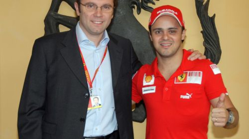 Stefano Domenikalli un Felipe Masa
Foto: SCANPIX SWEDEN