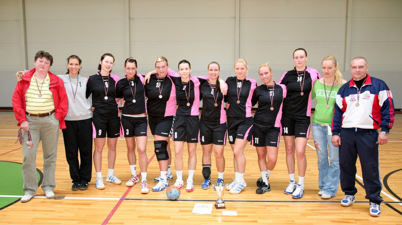 "Ogres SC" meiteņu handbola komanda
Foto: Ritvars Raits, Sportacentrs.com