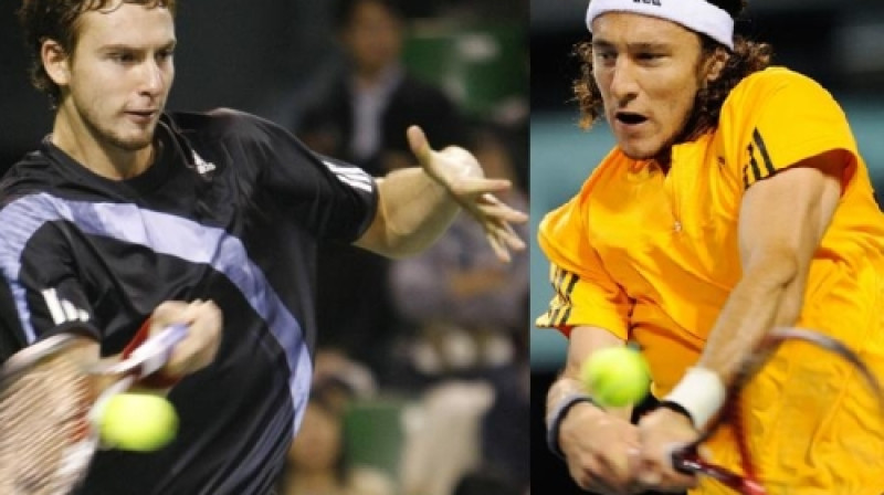 Ernests Gulbis pret Huanu Monako
Foto: AFP