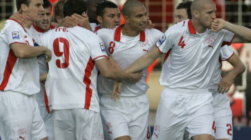 Šveices futbolisti
Foto: AFP