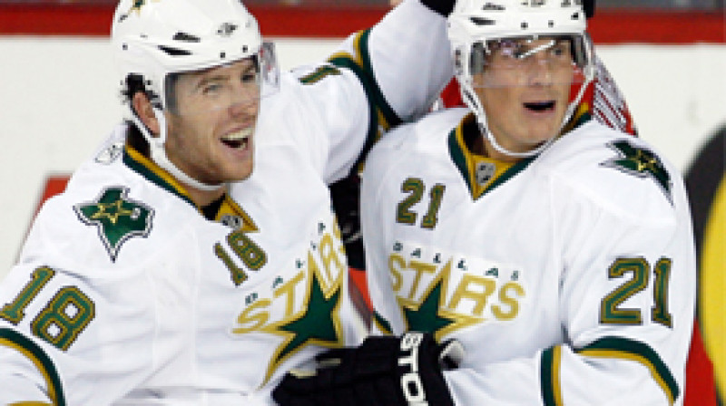 Dalasas "Stars" hokejisti
Foto: AP