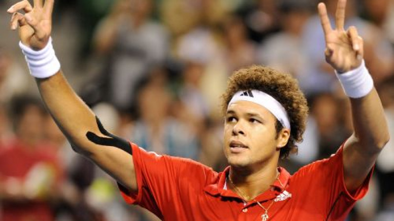 Žo-Vilfrīds Tsonga
Foto: AFP