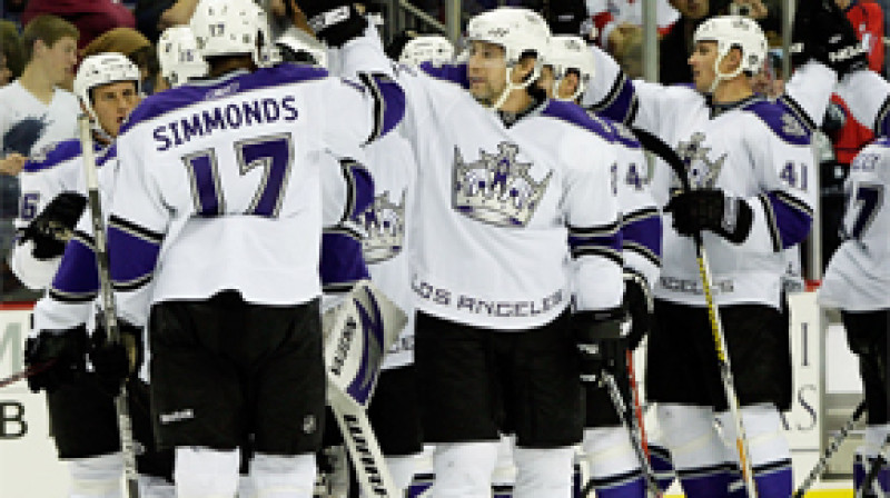 Losandželosas "Kings" hokejisti
Foto: AP