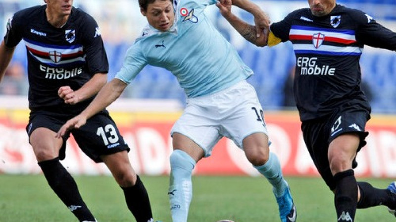 "Lazio" pret "Sampdoria"
Foto: AP/Scanpix