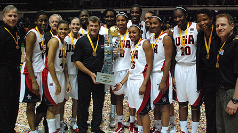 Pasaules čempionāta galvenās favorītes ir ASV basketbolistes
Foto: USA Basketball