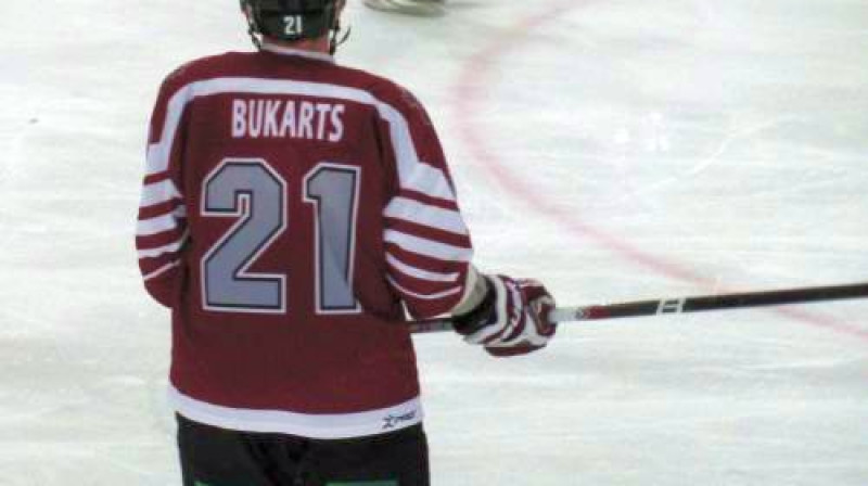 Roberts Bukarts šodien guva divus vārtus
Foto: Gatis Liepiņš, Sportacentrs.com
