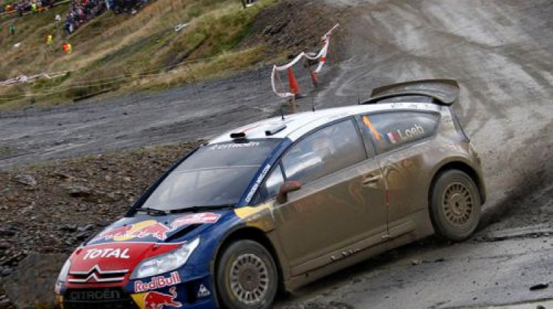 Velsas rallija līderis Sebastiens Lēbs
Foto: www.rally-mania.cz