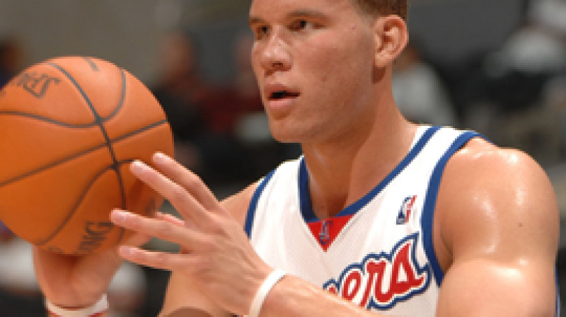 Bleiks Grifins jau "Clippers" formastērpā. 
Foto: nba.com