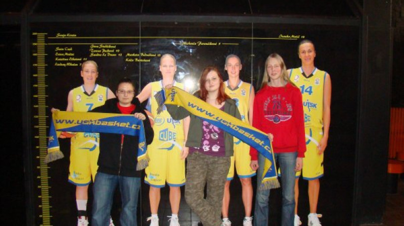 Prāgas kluba fani
Foto: uskbasket.cz