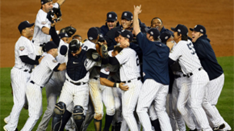 Ņujorkas "Yankees"
Foto: AP