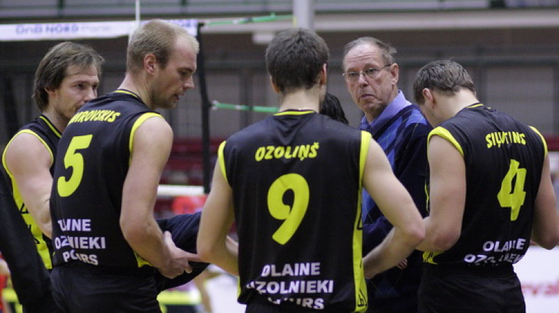Biolars-Olaine/Ozolnieki komandas volejbolisti
Foto: sport.err.ee/