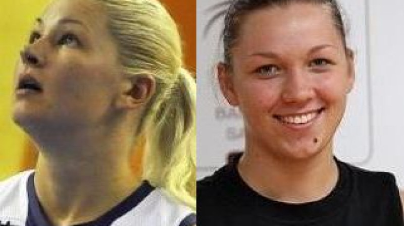 Diāna Ozoliņa un Ilze Gotfrīda
Foto: Romualds Vambuts, Sportacentrs.com/basket.lv