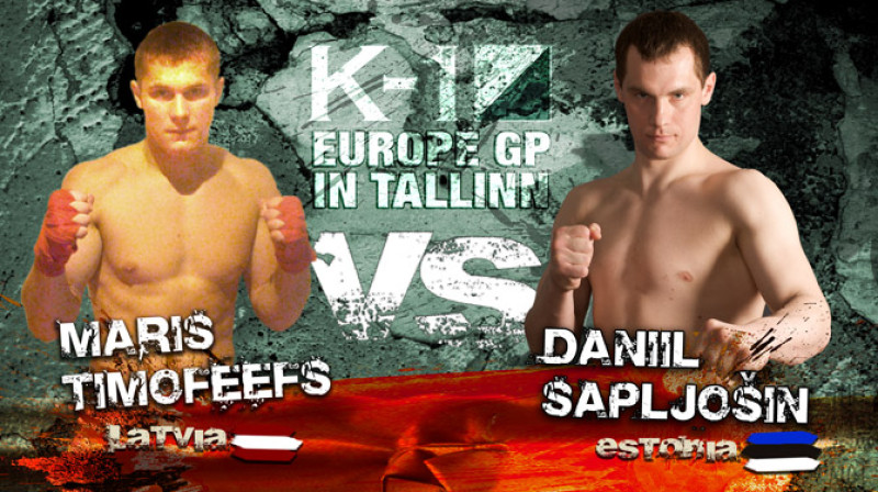 Māris Timofejevs un Daņila Šapļošins
Foto: k-1.ee