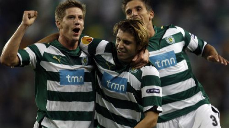 ''Sporting'' futbolisti
Foto: AP/Scanpix