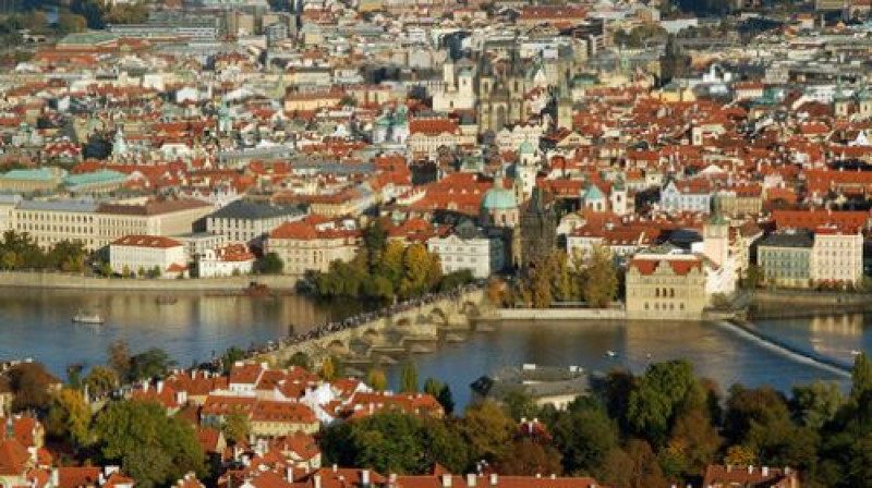 Prāga no putnu lidojuma
